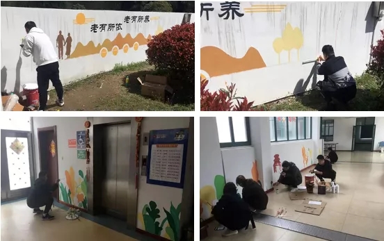 南京藝之行畫(huà)室&江寧區湯山街道開(kāi)展“情系雷鋒月，愛(ài)繪敬老院”學(xué)雷鋒活動(dòng)！圖二